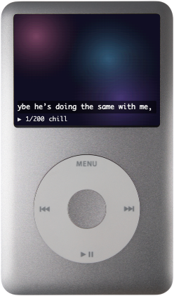 Pocketamp as an iPod Classic