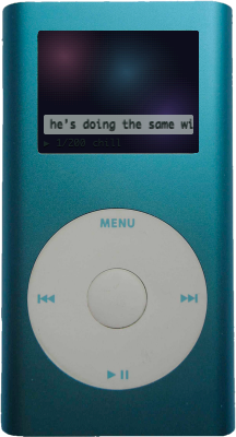 Pocketamp as an iPod mini